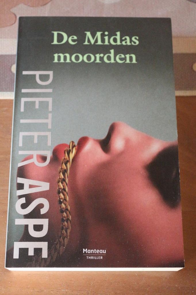 *De midasmoorden - Pieter Aspen, Boeken, Thrillers, Zo goed als nieuw, België, Ophalen of Verzenden