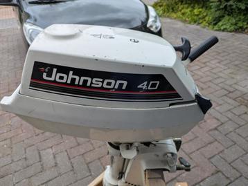 4 pk, 2 takt Johnson buitenboordmotor beschikbaar voor biedingen