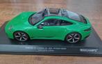 1/18 Porsche Carrera 4S phyton green, MiniChamps, Voiture, Enlèvement ou Envoi, Neuf