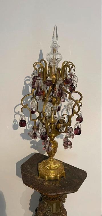 Antieke girandole - tafellamp beschikbaar voor biedingen