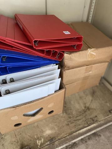 NIEUW Ordnermappen / Classeurs beschikbaar voor biedingen