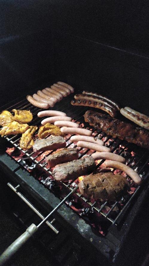 BBQ houtskool, Tuin en Terras, Houtskoolbarbecues, Gebruikt, Ophalen