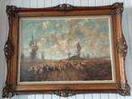 Pauwels schilderij, landschap met schapen (1903-1983), Antiek en Kunst, Ophalen
