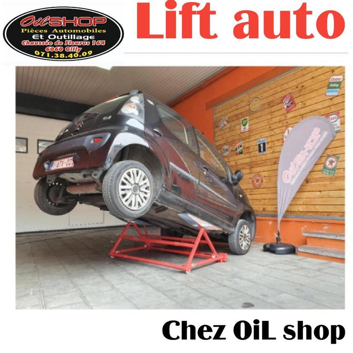 Pont élévateur basculant mobile pour voitures  NEUF, Auto diversen, Autogereedschap, Nieuw, Ophalen