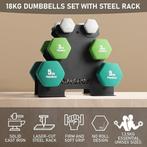 Ensemble de 6 haltères PhyskCal avec support de transport LI, Envoi, Neuf, Autres types