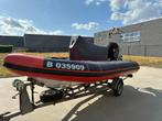 Rib SKB500, Watersport en Boten, Rubberboten, Gebruikt, Benzine, Minder dan 70 pk, Overige materialen