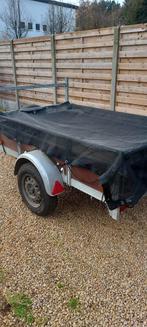 Aanhangwagen 2m x 1.2, 750kg, torsie as, anti-diefstal slot, Enlèvement, Comme neuf