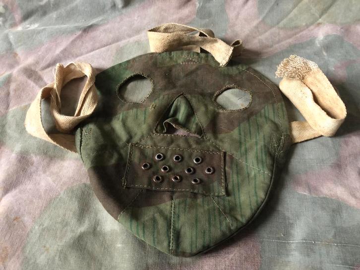WW2 WH/FJ/W-XX sniper masker, Verzamelen, Militaria | Tweede Wereldoorlog, Ophalen of Verzenden