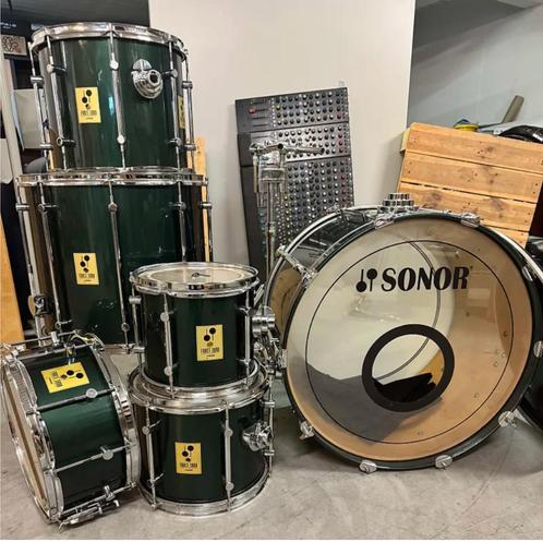 Sonor Force 3000 - 24.10.12.14.18 & snare, Muziek en Instrumenten, Drumstellen en Slagwerk, Gebruikt, Overige merken, Ophalen of Verzenden