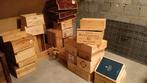 Lot houten wijnkisten, Huis en Inrichting, Ophalen, Gebruikt