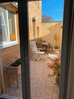 grijze tuinset, Tuin en Terras, Ophalen, 4 zitplaatsen, Gebruikt, Aluminium