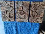 Achterwandpanelen uit kurk (50x30x3 cm, 3 st) voor terrarium, Enlèvement, Comme neuf, Branche, Plante, Roche ou Pierre