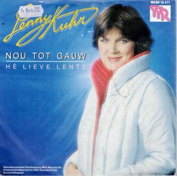 Vinyl, 7"    -   Lenny Kuhr – Nou Tot Gauw beschikbaar voor biedingen
