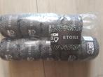 Bouton d'or étoile multicolours glitter prijs per pak van 10, Hobby en Vrije tijd, Breien en Haken, Ophalen of Verzenden, Nieuw