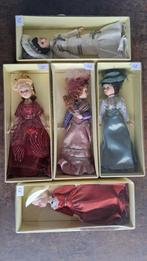 5 personages van Engelse schrijvers, Verzamelen, Poppen, Ophalen of Verzenden, Nieuw, Pop