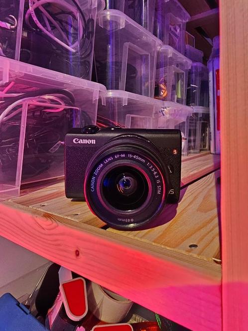 Canon EOS M200 - Content creator edition, Audio, Tv en Foto, Fotocamera's Digitaal, Zo goed als nieuw, Compact, Canon, Geen optische zoom