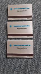 Verzamelobject Marantz Vintage lucifers, Audio, Tv en Foto, Stereoketens, Ophalen of Verzenden, Nieuw, Overige merken