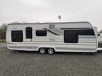 Fendt Larimar 6,50m caravan, Vast bed, Rondzit, Tot en met 4, 1500 - 2000 kg