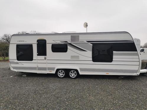 Fendt Larimar 6,50m caravan, Caravans en Kamperen, Caravans, Particulier, tot en met 4, 1500 - 2000 kg, Rondzit, Fendt, Vast bed