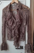 Prachtige stretch blouse medium., Enlèvement ou Envoi, Comme neuf, Taille 38/40 (M)