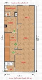 Appartement à louer, Immo, 50 m² of meer, Brussel