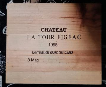 3 x Chateau La Tour Figeac 1,5L St Emilion Grand Cru Classe  beschikbaar voor biedingen