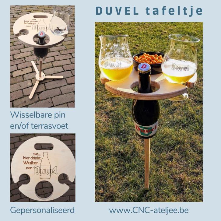 duvel tafeltje, Collections, Marques de bière, Neuf, Autres types, Duvel, Enlèvement ou Envoi