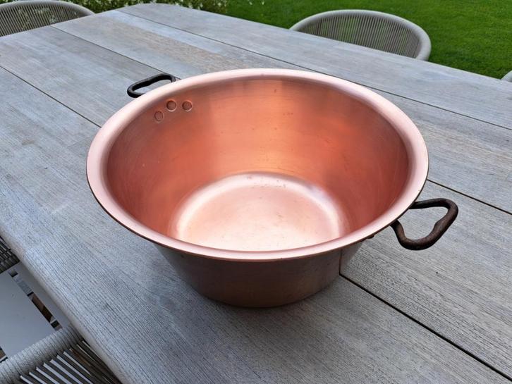 Confituurpot koper, Huis en Inrichting, Keuken | Servies, Zo goed als nieuw, Ophalen