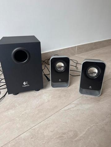Logitech LS21 multimedia speaker, Enlèvement, Comme neuf, Logitech