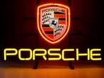 Porsche neon licht reclame garage showroom mancave decoratie, Table lumineuse ou lampe (néon), Enlèvement ou Envoi, Neuf