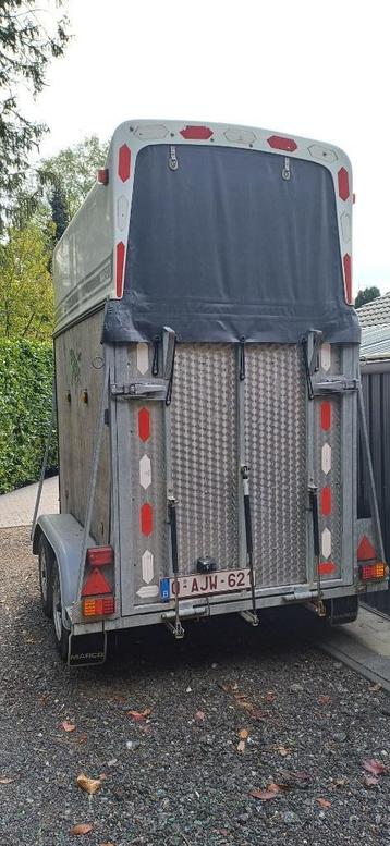 Paardentrailer 1,5 Marco in perfecte staat, Dieren en Toebehoren, Paarden en Pony's | Trailers en Aanhangwagens, Ophalen, Gebruikt