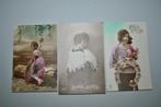 Belgique 1921/24 Cartes postales Bonne Année, Collections, Envoi