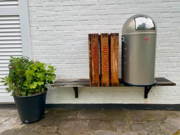 WESCO pushboy 50l nieuwzilver, Enlèvement