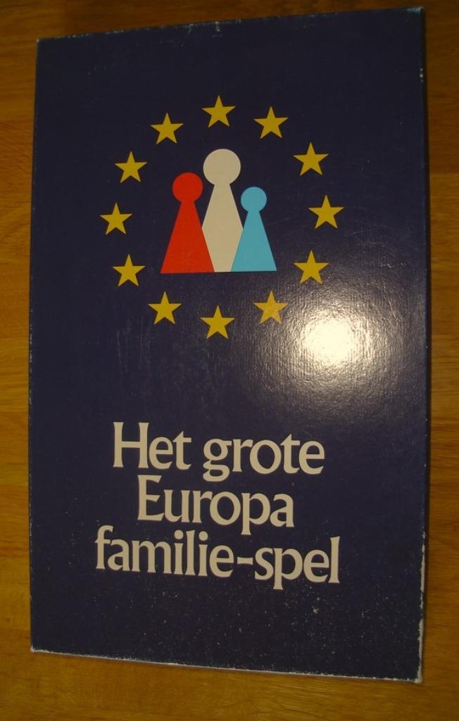 Het Grote Europa Familie-Spel., Hobby en Vrije tijd, Gezelschapsspellen | Bordspellen, Zo goed als nieuw, Vijf spelers of meer