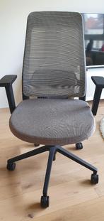 Chaise de bureau FULLY - gris, Comme neuf, Chaise de bureau, Ergonomique, Enlèvement