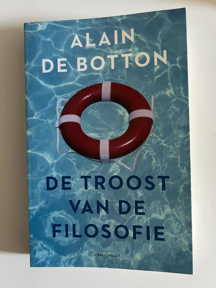 Alain de Botton - De troost van de filosofie, Boeken, Filosofie, Zo goed als nieuw, Ophalen of Verzenden