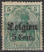Belgie Duitse bezetting 1916 - Yvert/OBP 12 - Cent (ST), Verzenden, Gestempeld, Gestempeld