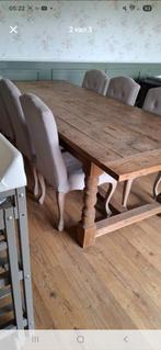 Koopje robuuste mooie eettafel, Huis en Inrichting, Tafels | Eettafels, Ophalen, Gebruikt, 100 tot 150 cm, Vijf personen of meer