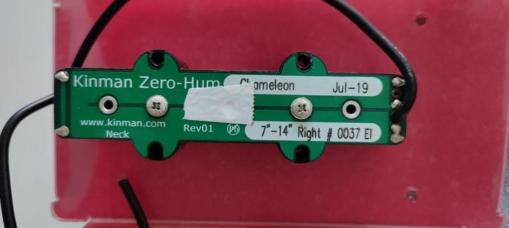 Kinman zero-hum jazz bass element, Muziek en Instrumenten, Snaarinstrumenten | Gitaren | Bas, Zo goed als nieuw, Elektrisch, Ophalen of Verzenden