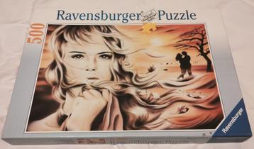 diverse puzzels - verschillende merken - 500 st. - €3,00/st.