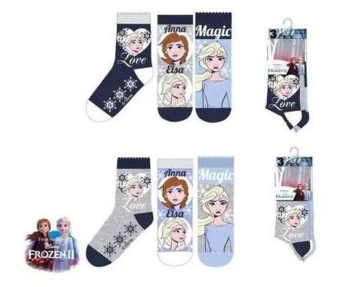 Disney Frozen Sokken - 3 paar - Maat 31/34., Kinderen en Baby's, Kinderkleding | Schoenen en Sokken, Nieuw, Sokken, Meisje, Ophalen of Verzenden