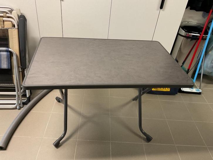 Opvouwbare tuintafel , kampeertafel ., Tuin en Terras, Tuintafels, Zo goed als nieuw, Ophalen