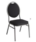 Zwarte gestoffeerde comfortstoel te huur, Ophalen of Verzenden