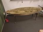Ovaal tafelje, Huis en Inrichting, Ophalen, Zo goed als nieuw, 75 cm of meer, 60 cm of meer