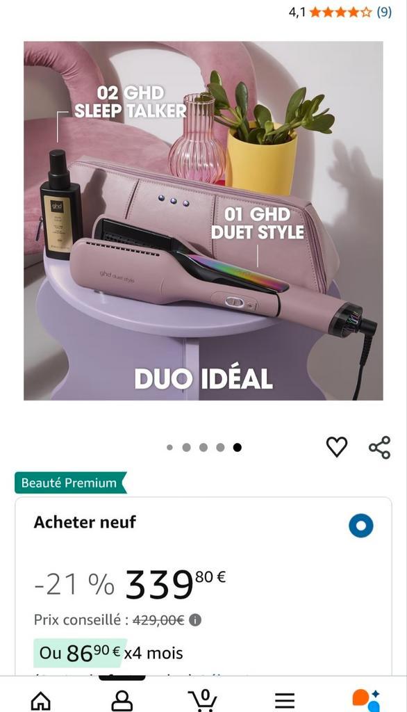 Lisseur Séchant ghd Duet Style 2-en-1 – Rose, Bijoux, Sacs & Beauté, Beauté | Soins des cheveux, Comme neuf, Enlèvement