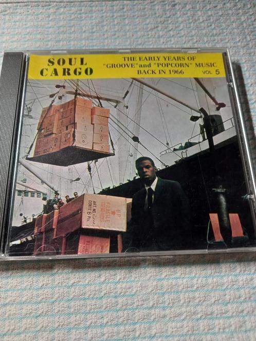 Soul Cargo Vol.5 - Popcorn Oldie Cd, CD & DVD, CD | R&B & Soul, Comme neuf, Soul, Nu Soul ou Neo Soul, 1960 à 1980, Enlèvement ou Envoi