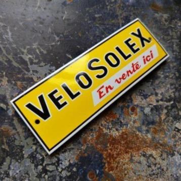 Emaille Schild SOLEX VeloSolex Motor Reclamebord Vintage Oud beschikbaar voor biedingen