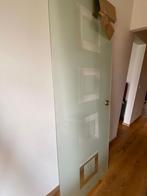 Glazen deur, Doe-het-zelf en Bouw, Deuren en Vliegenramen, Ophalen, 80 tot 100 cm, Binnendeur, Schuifdeur