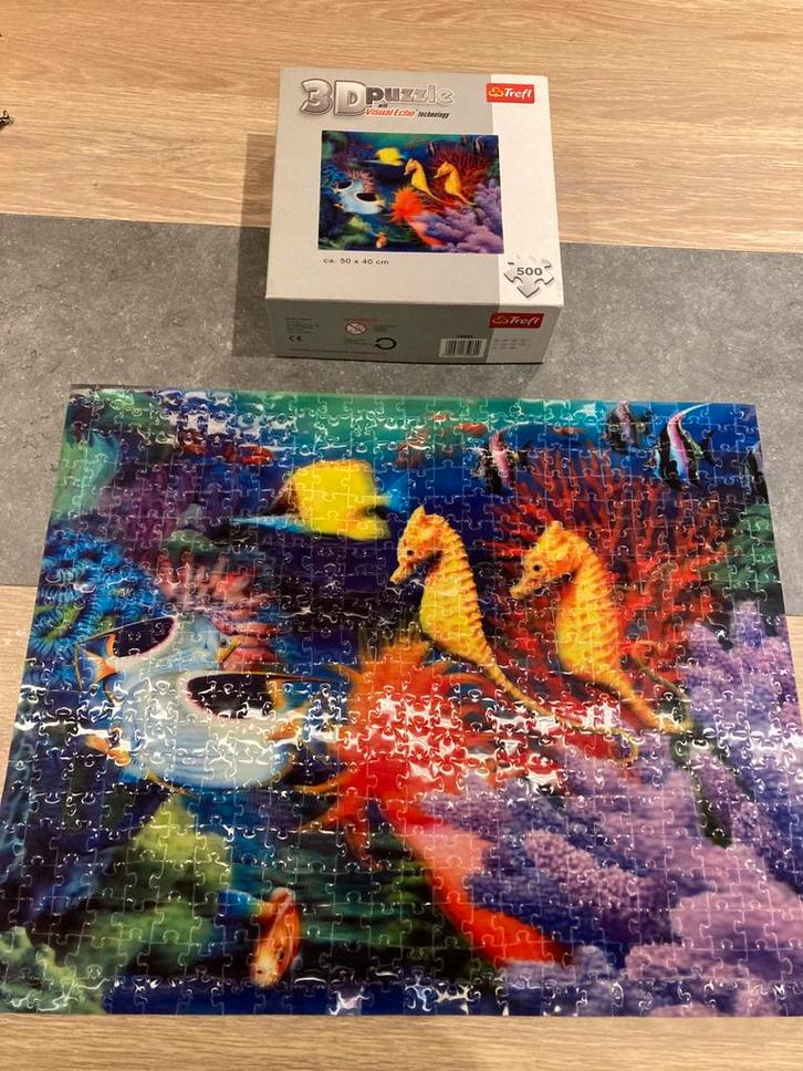 Verschillende complete puzzels, Hobby & Loisirs créatifs, Sport cérébral & Puzzles, Comme neuf, Puzzle, 500 à 1500 pièces, Enlèvement