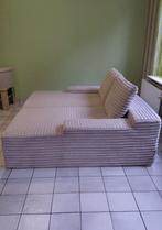 Zetel boneless couch dubble , tik tok hit, Ophalen, Zo goed als nieuw, Stof